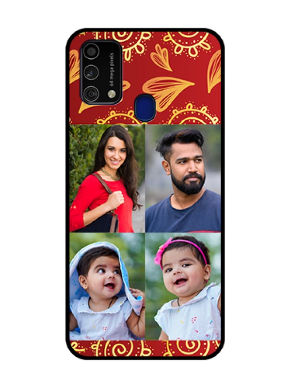 Custom Galaxy F41 Custom Metal Phone Case - 4 Image Traditional Design