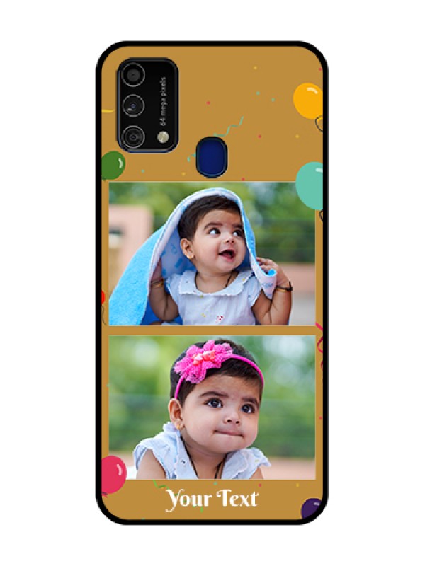 Custom Galaxy F41 Custom Metal Phone Case - Image Holder With Birthday Celebrations Design