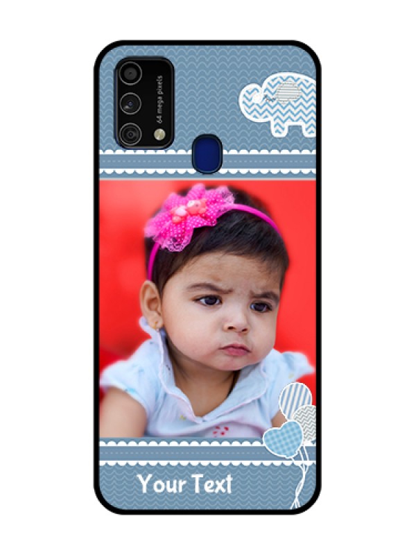 Custom Galaxy F41 Custom Metal Phone Case - With Kids Pattern Design