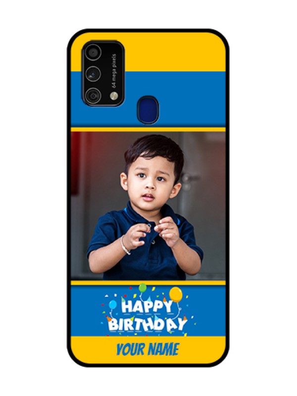 Custom Galaxy F41 Custom Metal Phone Case - Birthday Wishes Design