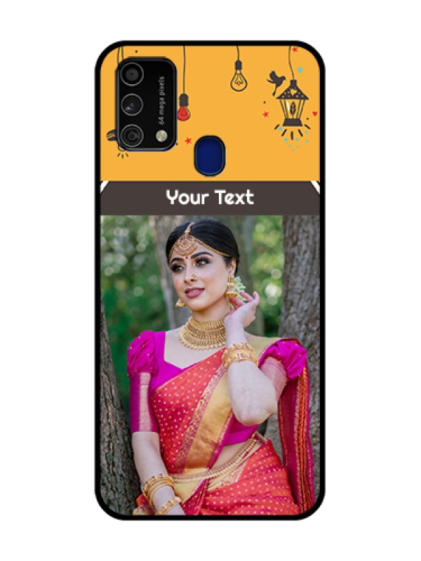 Custom Galaxy F41 Custom Metal Phone Case - With Family Picture And Icons