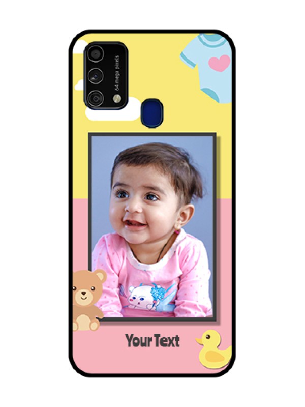 Custom Galaxy F41 Custom Metal Phone Case - Kids 2 Color Design