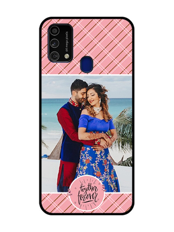 Custom Galaxy F41 Custom Metal Phone Case - Together Forever Design