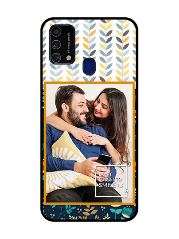 Custom Galaxy F41 Custom Metal Phone Case - Pattern Design