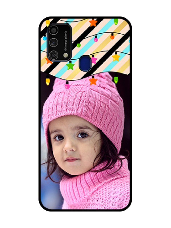 Custom Galaxy F41 Custom Metal Phone Case - Lights Hanging Design