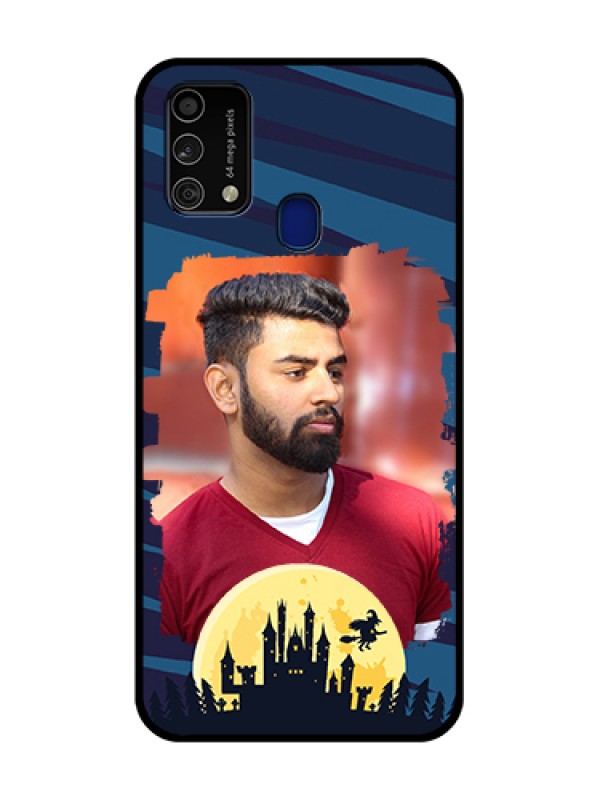 Custom Galaxy F41 Custom Metal Phone Case - Halloween Witch Design