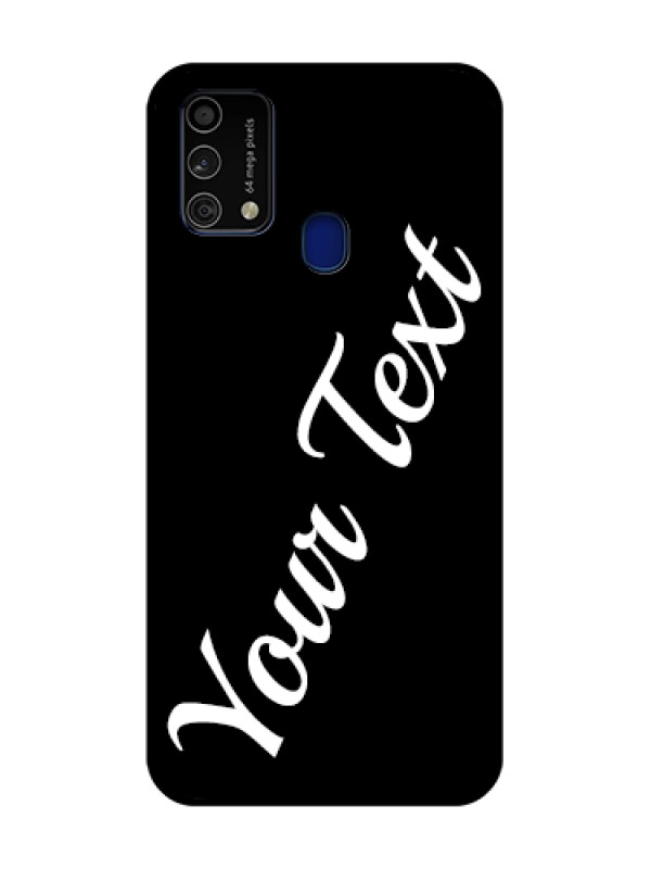 Custom Galaxy F41 Custom Metal Phone Case - With Your Name Design