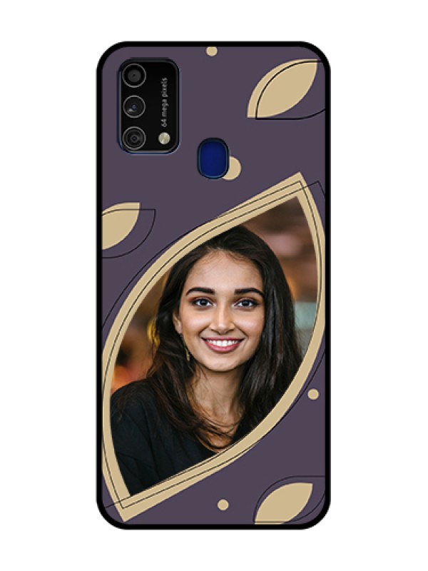 Custom Galaxy F41 Custom Metal Phone Case - Falling Leaf Design