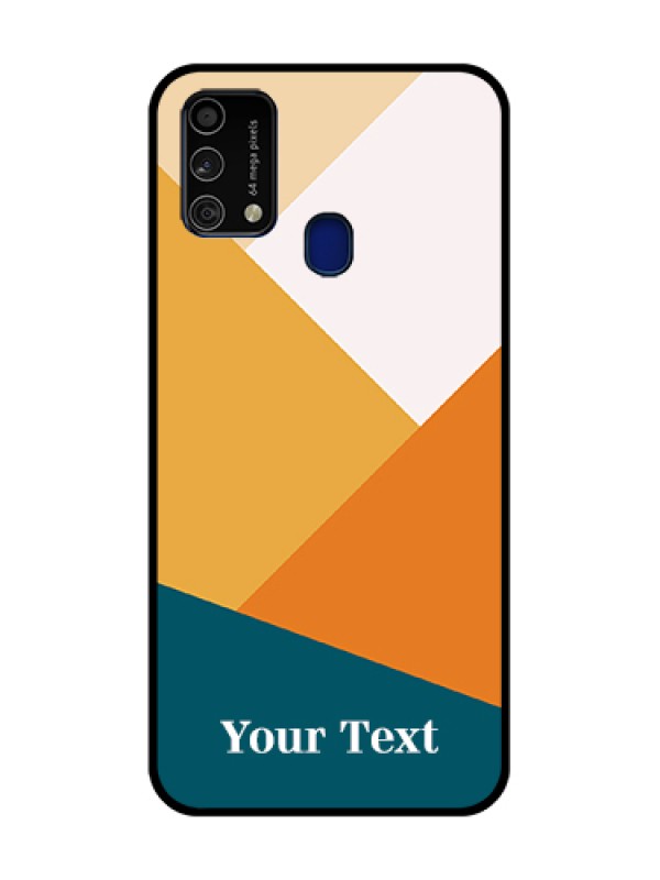 Custom Galaxy F41 Custom Metal Phone Case - Stacked Multi - Colour Design