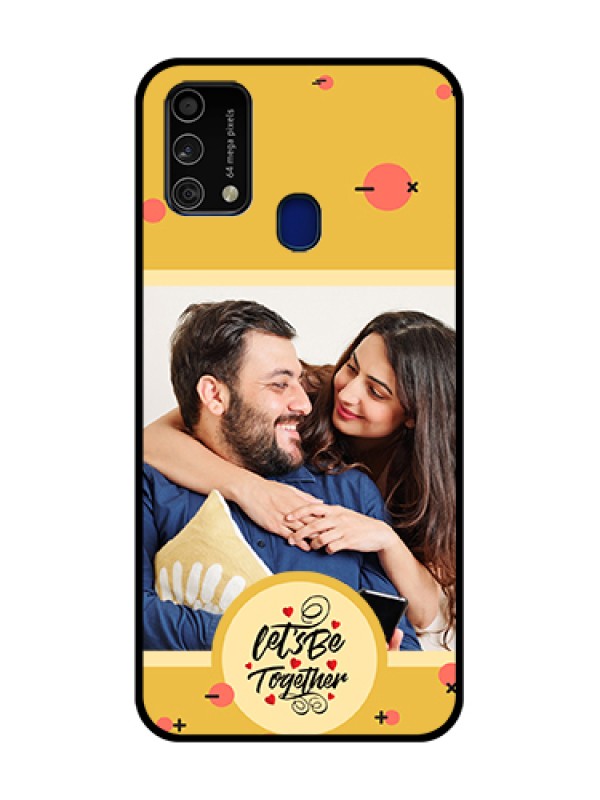 Custom Galaxy F41 Custom Metal Phone Case - Lets Be Together Design