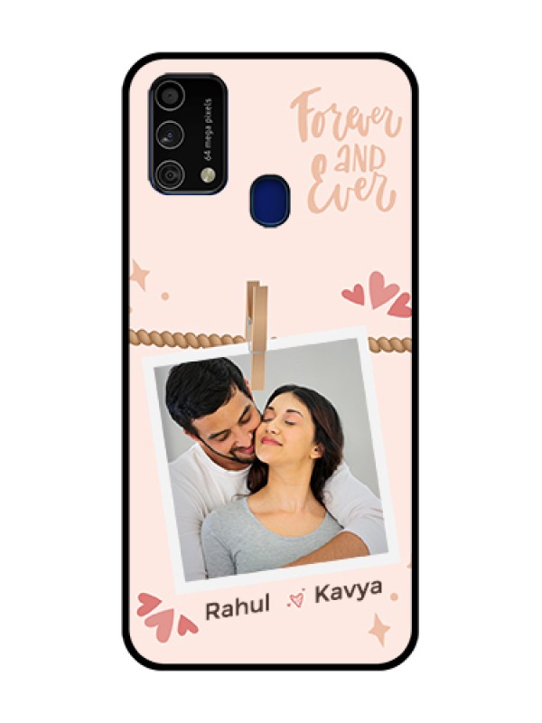Custom Galaxy F41 Custom Metal Phone Case - Forever And Ever Love Design