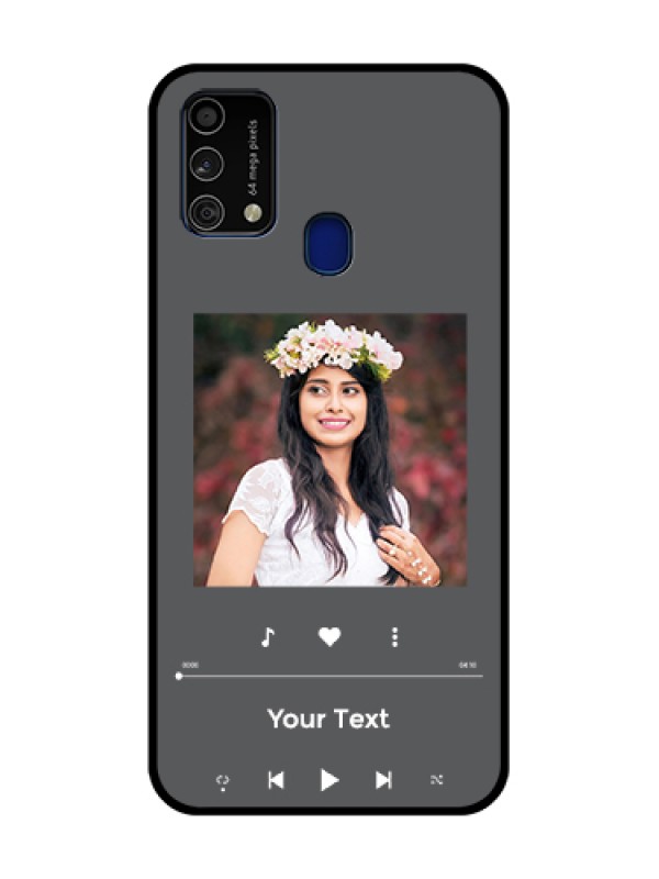 Custom Galaxy F41 Custom Metal Phone Case - Play The Music Design