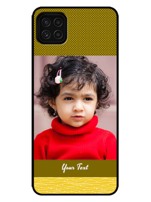 Custom Galaxy F42 5G Custom Metal Phone Case - Simple Green Color Design