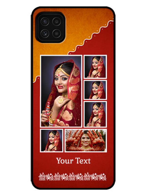 Custom Galaxy F42 5G Custom Metal Phone Case - Wedding Pic Upload Design
