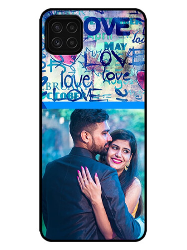 Custom Galaxy F42 5G Custom Metal Phone Case - Colorful Love Design