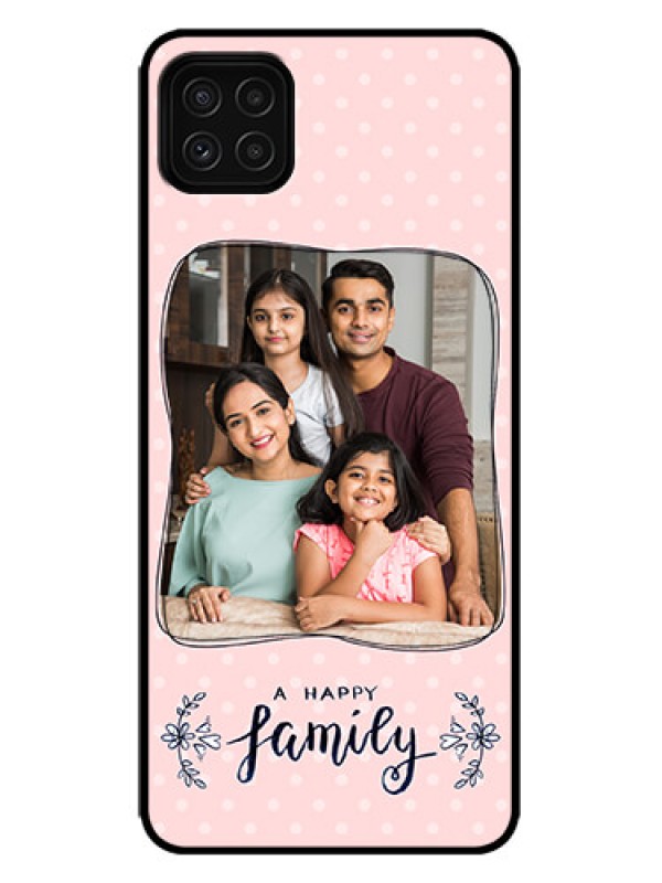Custom Galaxy F42 5G Custom Metal Phone Case - Family With Dots Design