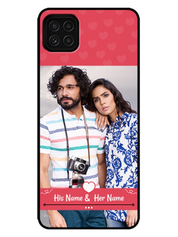 Custom Galaxy F42 5G Custom Metal Phone Case - Simple Love Design