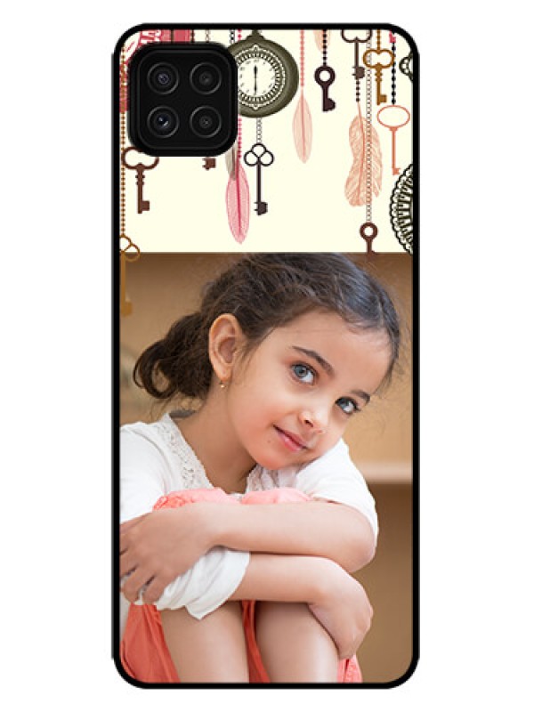 Custom Galaxy F42 5G Custom Metal Phone Case - Boho Style Design