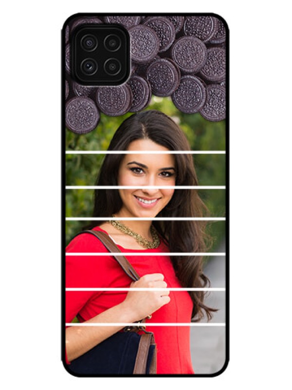 Custom Galaxy F42 5G Custom Metal Phone Case - With Oreo Biscuit Design