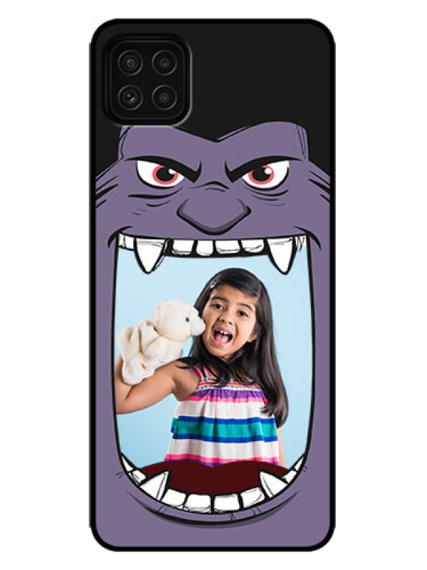 Custom Galaxy F42 5G Custom Metal Phone Case - Angry Monster Design