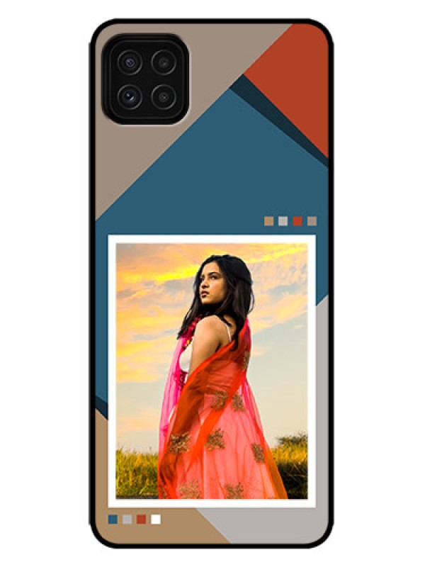 Custom Galaxy F42 5G Custom Metal Phone Case - Retro Color Pallet Design