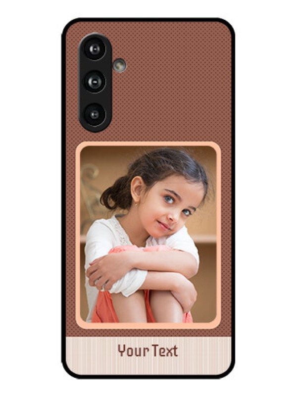 Custom Galaxy F54 5G Custom Metal Phone Case - Simple Pic Upload Design