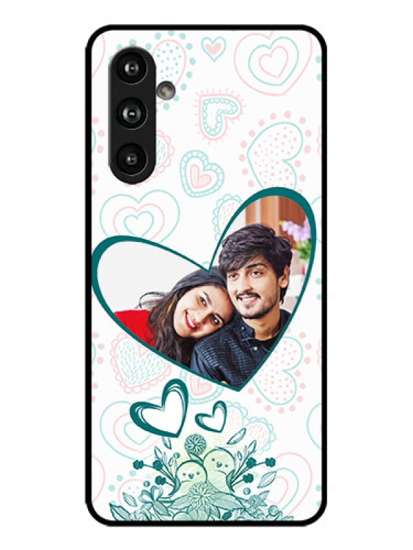 Custom Galaxy F54 5G Custom Metal Phone Case - Premium Couple Design