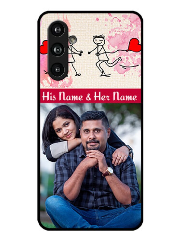 Custom Galaxy F54 5G Custom Metal Phone Case - You And Me Case Design