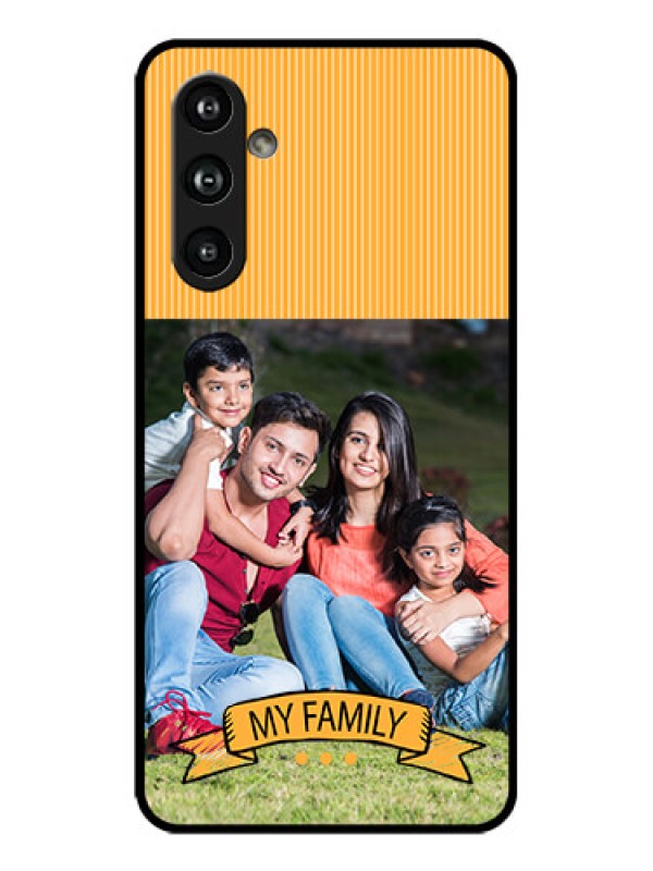 Custom Galaxy F54 5G Custom Metal Phone Case - My Family Design