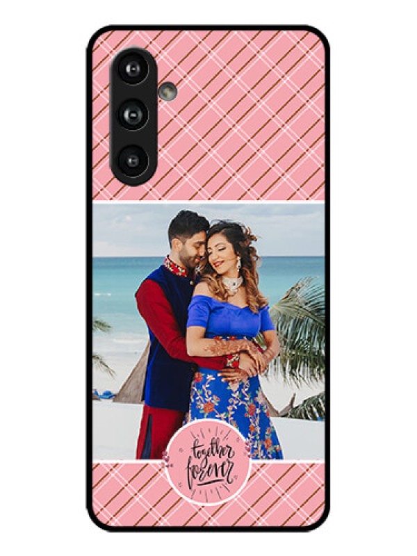 Custom Galaxy F54 5G Custom Metal Phone Case - Together Forever Design