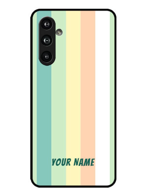 Custom Galaxy F54 5G Custom Metal Phone Case - Multi - Colour Stripes Design