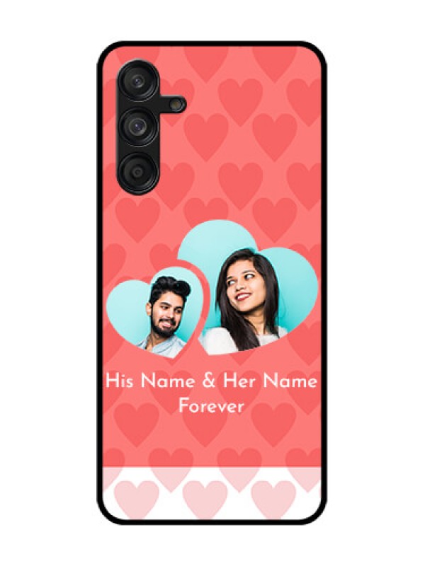 Custom Samsung Galaxy F55 5G Custom Metal Phone Case - Couple Pic Upload Design