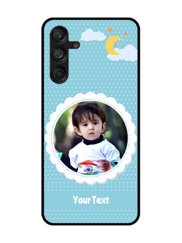 Custom Samsung Galaxy F55 5G Custom Metal Phone Case - Violet Pattern Design