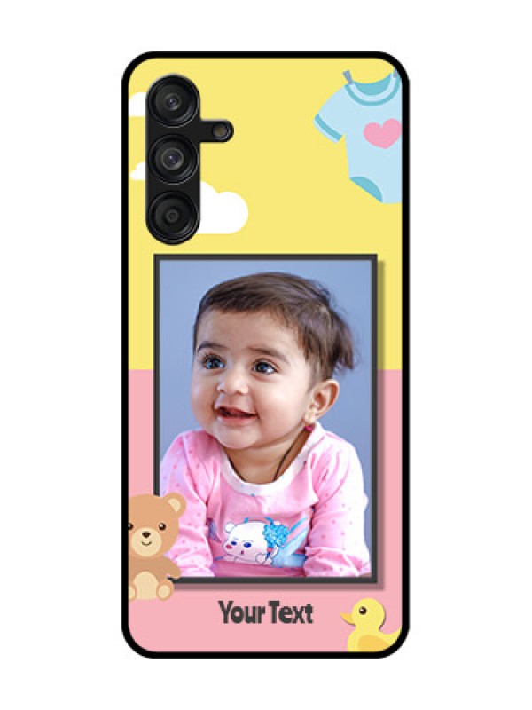 Custom Samsung Galaxy F55 5G Custom Metal Phone Case - Kids 2 Color Design