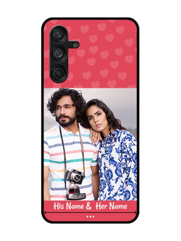 Custom Samsung Galaxy F55 5G Custom Metal Phone Case - Simple Love Design