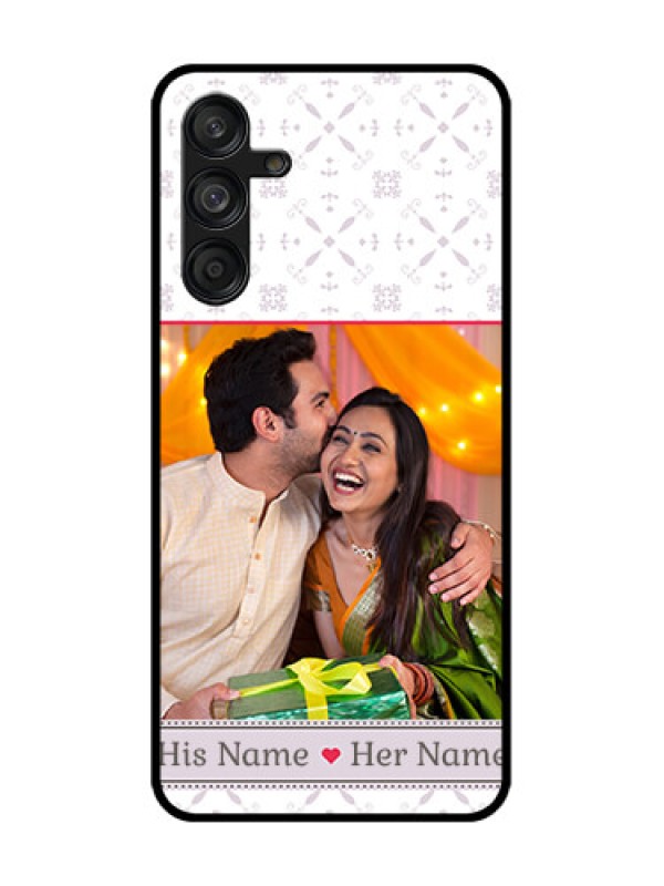 Custom Samsung Galaxy F55 5G Custom Metal Phone Case - With Photo And Ethnic Design
