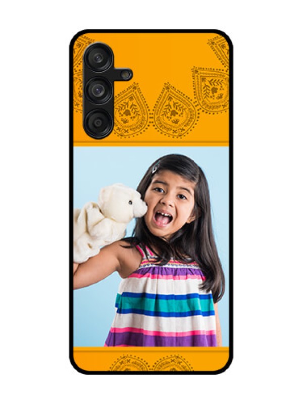 Custom Samsung Galaxy F55 5G Custom Metal Phone Case - Photo Wedding Design