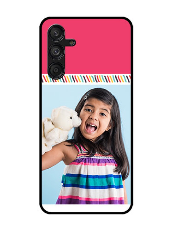 Custom Samsung Galaxy F55 5G Custom Metal Phone Case - Line Art Design