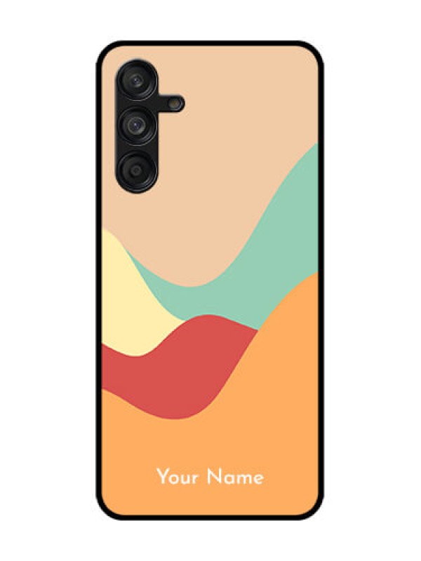 Custom Samsung Galaxy F55 5G Custom Metal Phone Case - Ocean Waves Multi - Colour Design