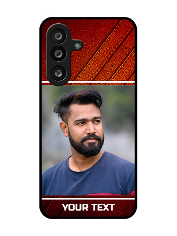 Custom Samsung Galaxy F56 5G Custom Metal Phone Case - Leather Phone Case Design