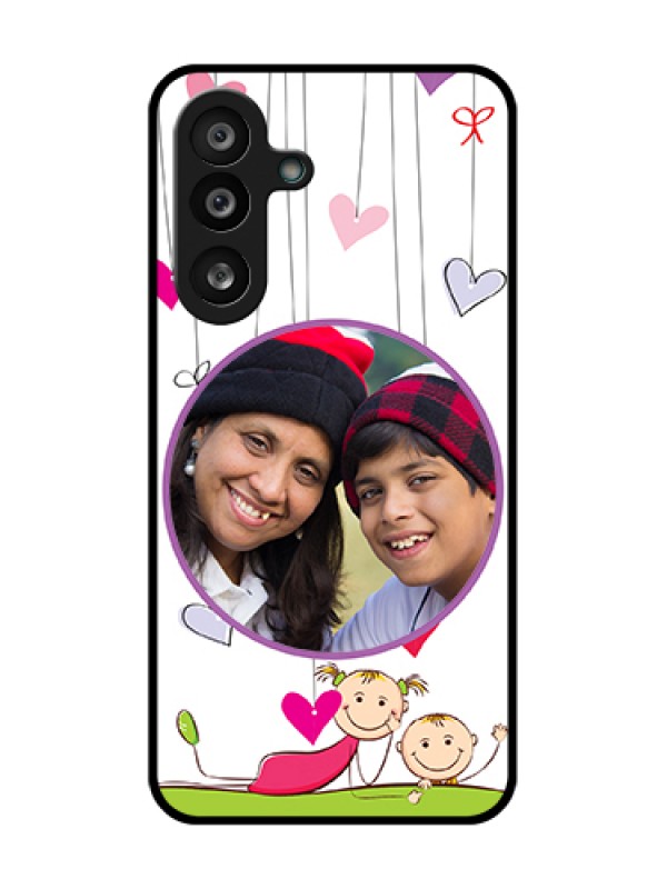 Custom Samsung Galaxy F56 5G Custom Metal Phone Case - Cute Kids Phone Case Design