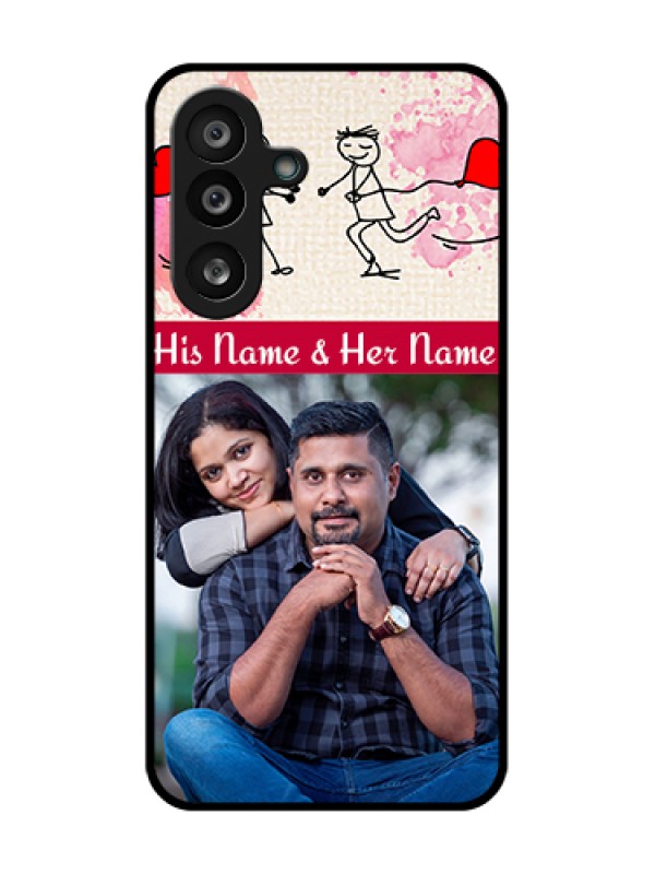 Custom Samsung Galaxy F56 5G Custom Metal Phone Case - You And Me Case Design