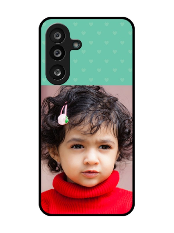 Custom Samsung Galaxy F56 5G Custom Metal Phone Case - Lovers Picture Design