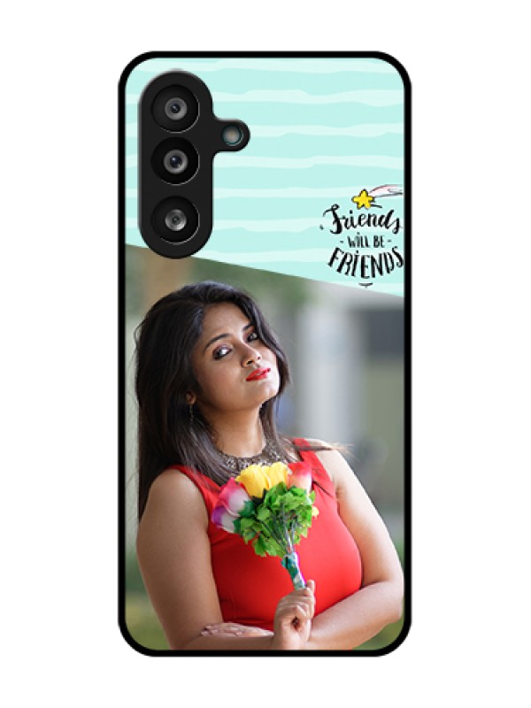 Custom Samsung Galaxy F56 5G Custom Metal Phone Case - Friends Picture Icon Design