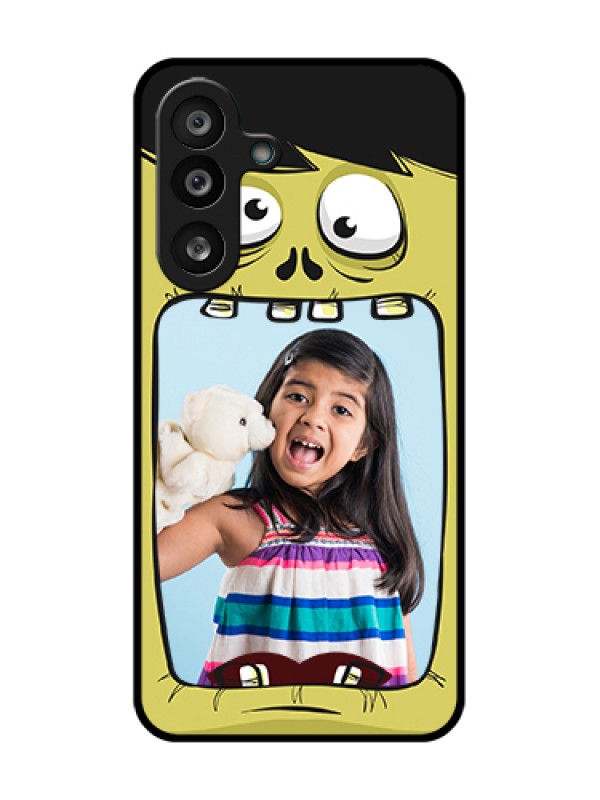 Custom Samsung Galaxy F56 5G Custom Metal Phone Case - Cartoon Monster Back Case Design