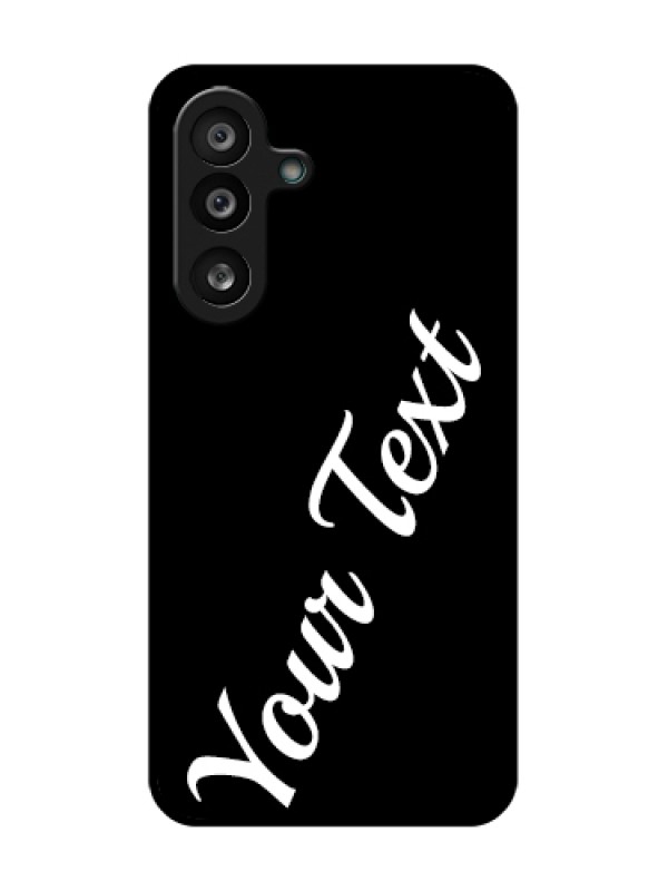 Custom Samsung Galaxy F56 5G Custom Metal Phone Case - With Your Name Design