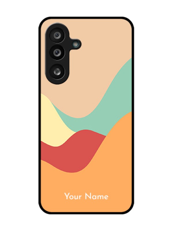 Custom Samsung Galaxy F56 5G Custom Metal Phone Case - Ocean Waves Multi - Colour Design