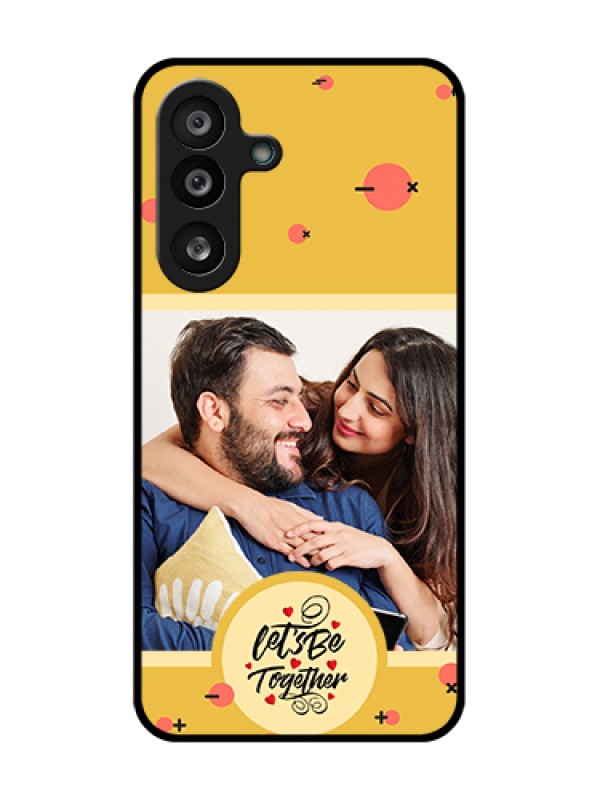Custom Samsung Galaxy F56 5G Custom Metal Phone Case - Lets Be Together Design