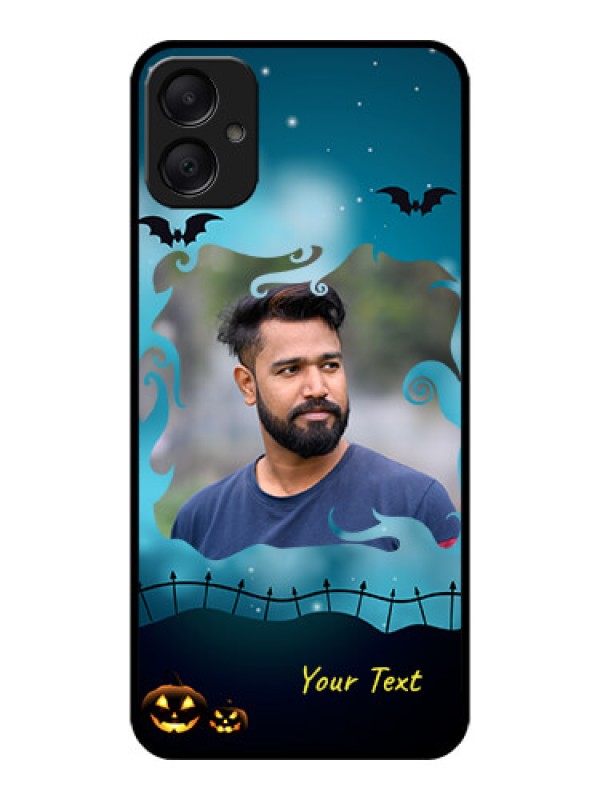 Custom Galaxy M05 Custom Metal Phone Case - Halloween Frame Design
