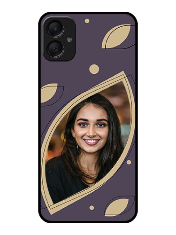 Custom Galaxy M05 Custom Metal Phone Case - Falling Leaf Design